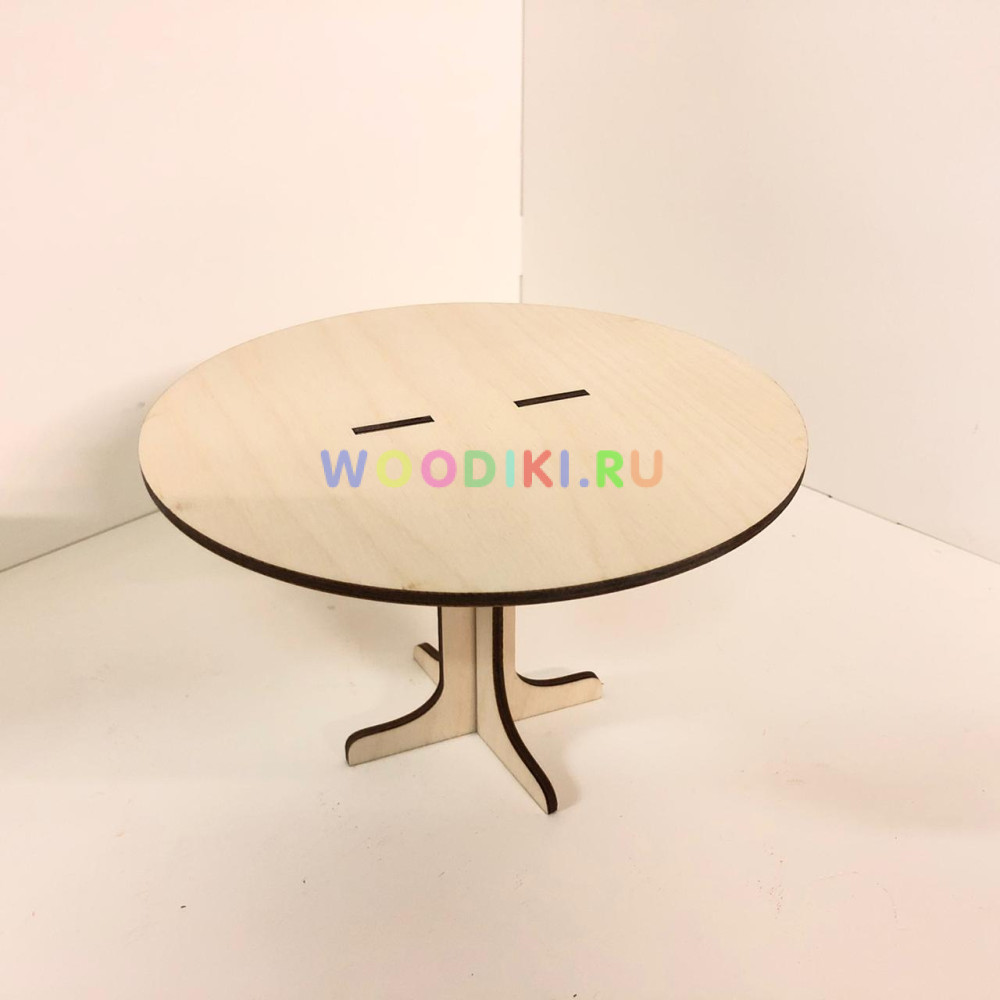 Мебель для кукол барби столовая, стол, стулья 4шт, посуда, сервант, 1212